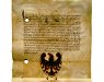 Diploma di conferimento dell'Aquila di S. Venceslao